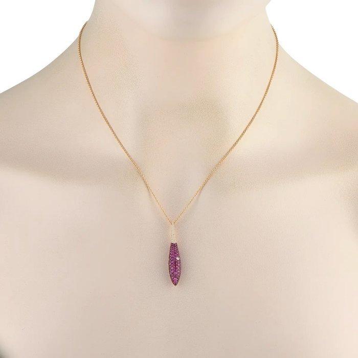 Salveti - Collier - 18 carats Or jaune, Collier pendentif en, Handtassen en Accessoires, Kettingen