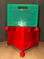 Ikea - Doos - Plastic, Hout - Märd Memphis opslag !