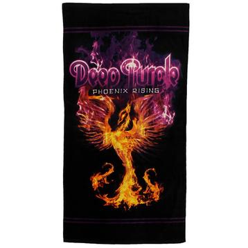 Deep Purple Phoenix Rising Badlaken Strandlaken 70x140cm -