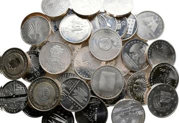 Lot 41 x 10 Euro zilveranlage mit 682,65 Gramm 2002-2010... beschikbaar voor biedingen