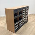 Schoolkast Marko met 24 bakjes op wielen, (hxbxd) 94x124x42, Maison & Meubles, Armoires | Autre