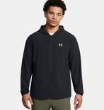 Under Armour Vibe Woven Jacket-Blk - Maat XL, Zwart, Under Armour, Ophalen of Verzenden, Maat 56/58 (XL)