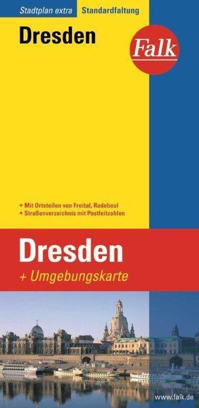 Dresden Extra plattegrond 9783827922748 Falk, Boeken, Overige Boeken, Gelezen, Verzenden