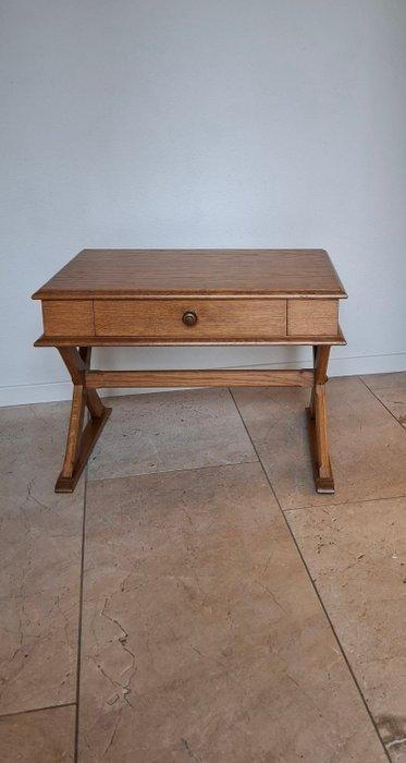 Bijzettafel - hout eiken, Antiek en Kunst, Kunst | Designobjecten