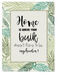 Cute Quotes Kader - Home Is Where