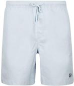 Fred Perry Zwembroek Lichtblauw maat Maat 48/50 (M) Heren, Vêtements | Hommes, Pantalons, Verzenden