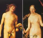 Albrecht Dürer (1471-1528) (after) - Adam and Eve, 1507, Antiek en Kunst