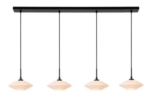 Hanglamp Lucide TREVOR -  - 4xG9 - Opaal -, Maison & Meubles, Lampes | Suspensions, Envoi