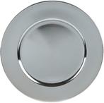 Onderbord Groot Rond Zilver 40 cm, Huis en Inrichting, Nieuw