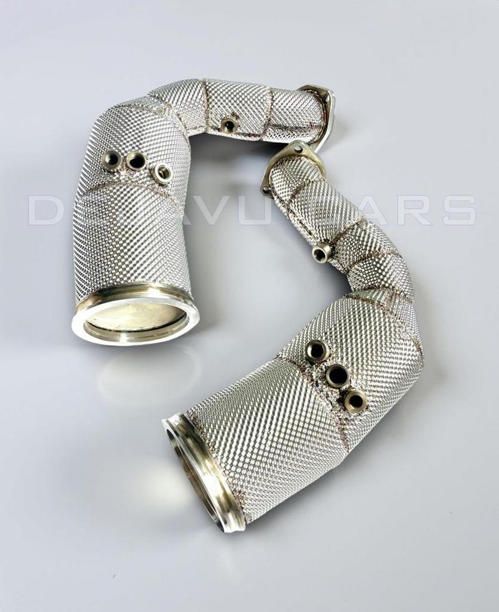 Downpipe 200cells Sportkatalysator voor Audi RSQ8 V8 BiTurbo, Auto diversen, Tuning en Styling, Ophalen of Verzenden