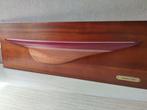 Halfmodel - Yacht Columbia 1958, Antiek en Kunst, Curiosa en Brocante