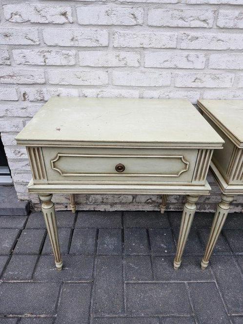 Nachtkastje (2) - Hout, Antiek en Kunst, Curiosa en Brocante