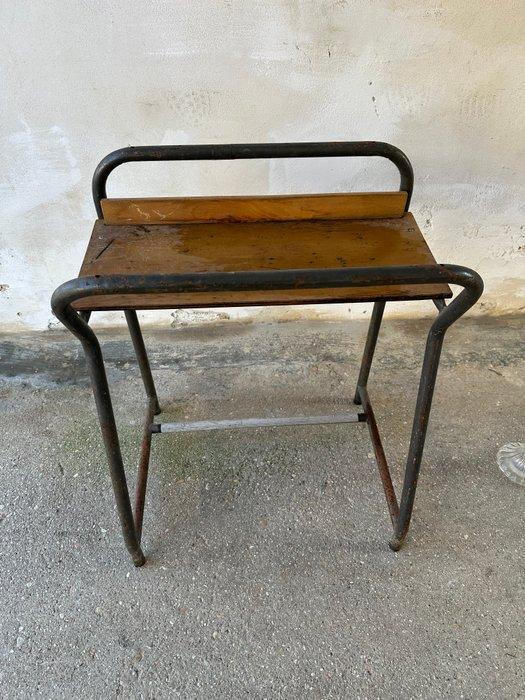 Bureau - Bois, Fer - Banc décole vintage, Antiek en Kunst, Curiosa en Brocante