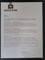 Tintin Promotional Material - Chocolat Côte dor - 50ème, Boeken, Nieuw