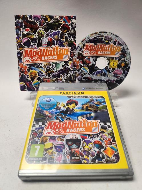 Modnation Racers Platinum Edition Playstation 3, Games en Spelcomputers, Games | Sony PlayStation 3, Zo goed als nieuw, Ophalen of Verzenden
