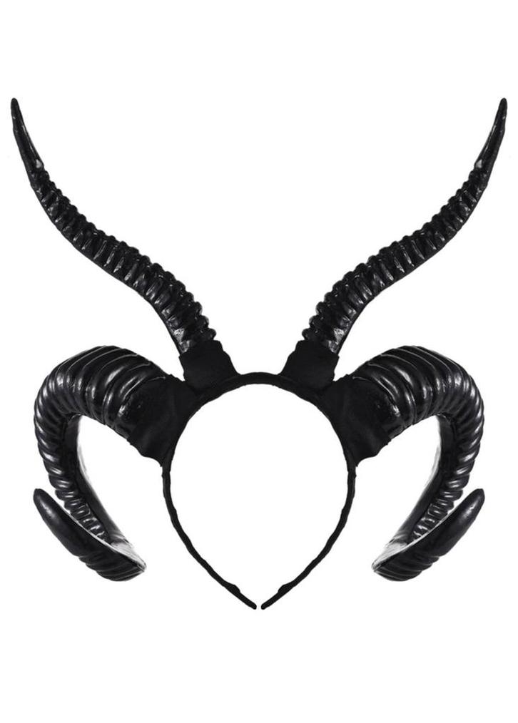 Haarband Hoorns Gewei Zwart Kunststof Diadeem Maleficent Dui, Kleding | Dames, Carnavalskleding en Feestkleding, Nieuw, Ophalen of Verzenden