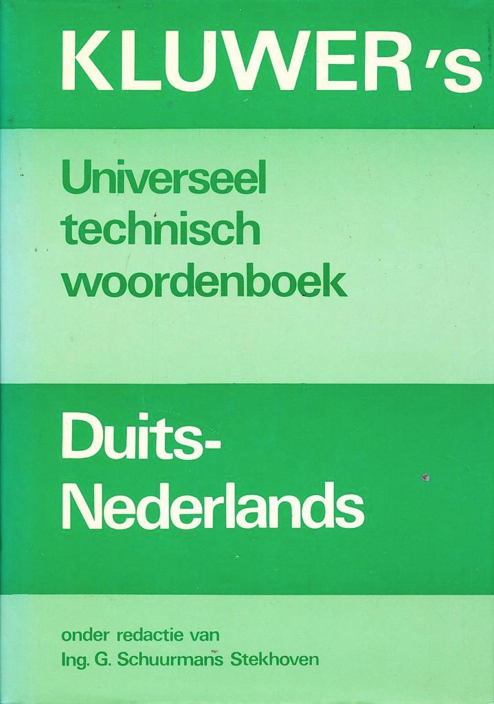 Woordenboek Kluwers Duits-Nederlands, Boeken, Schoolboeken, Verzenden