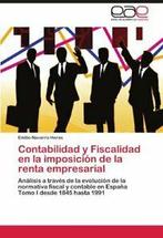 Contabilidad y Fiscalidad En La Imposicion de L. Heras,, Emilio Navarro Heras, Verzenden