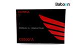 Livret dinstructions Honda CB 500 F 2016-2018 (CB500F), Motoren, Verzenden, Nieuw