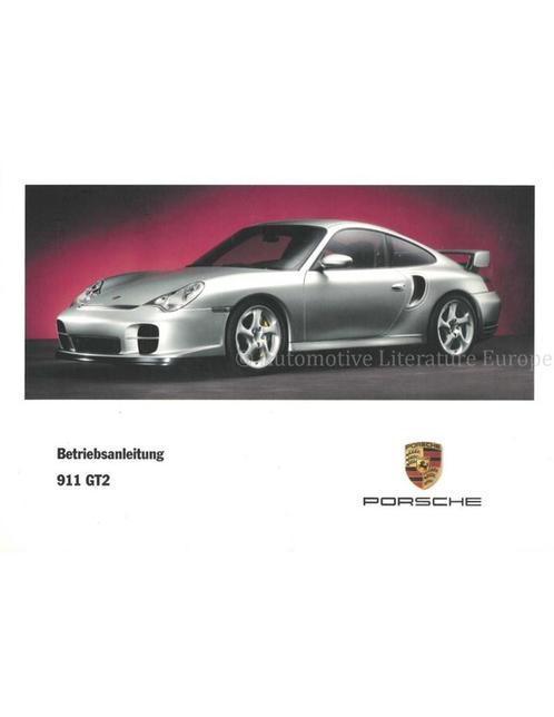 2003 PORSCHE 911 GT2 INSTRUCTIEBOEKJE DUITS, Autos : Divers, Modes d'emploi & Notices d'utilisation