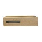 Planchet BWS Oak Fonteinplank 40x21x10 cm Links Eikenhout, Nieuw, Overige typen, Ophalen of Verzenden