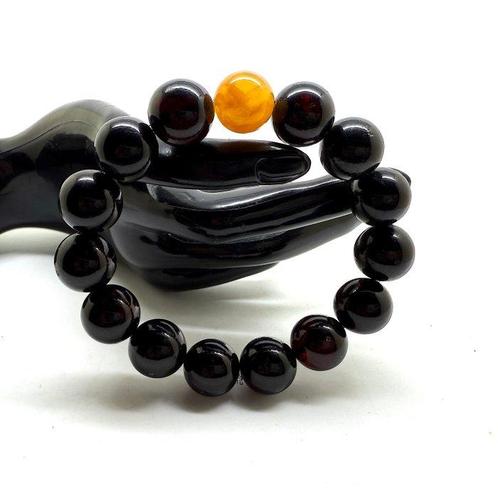 Baltische amber kralenarmband - Barnsteen - succinite, Antiek en Kunst, Curiosa en Brocante