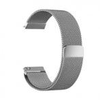 Metalen armband voor Fitbit Blaze frame magneet slot Zilver, Nieuw, Verzenden