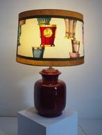 Vintage table lamp/shadow Fornasetti Bicchieri di boemia