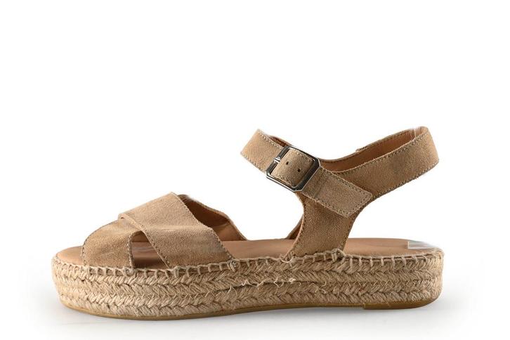 Manfield Sandalen in maat 38 Beige, Kleding | Dames, Schoenen, Beige, Gedragen, Sandalen of Muiltjes, Verzenden
