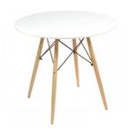 Kindertafel Rond 60cm Wit | Retour Deal | 46% Korting!, Huis en Inrichting, Bureaus, Verzenden, Nieuw, Bureau