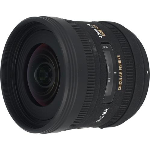 Sigma 4.5mm F/2.8 EX DC HSM Fisheye circ. Nikon occasion, Audio, Tv en Foto, Foto | Lenzen en Objectieven, Zo goed als nieuw, Verzenden