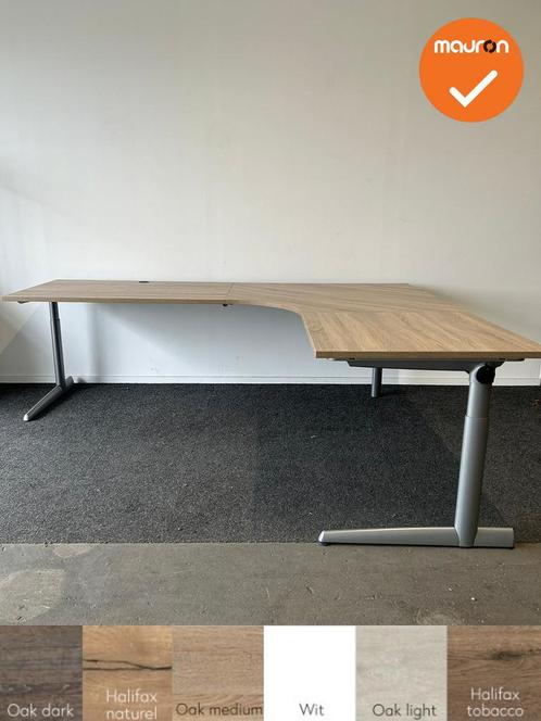 Ahrend 500 hoekbureau -240x200 - Bladkleur naar keuze - Zilv, Zakelijke goederen, Kantoor en Winkelinrichting | Kantoormeubilair en Inrichting