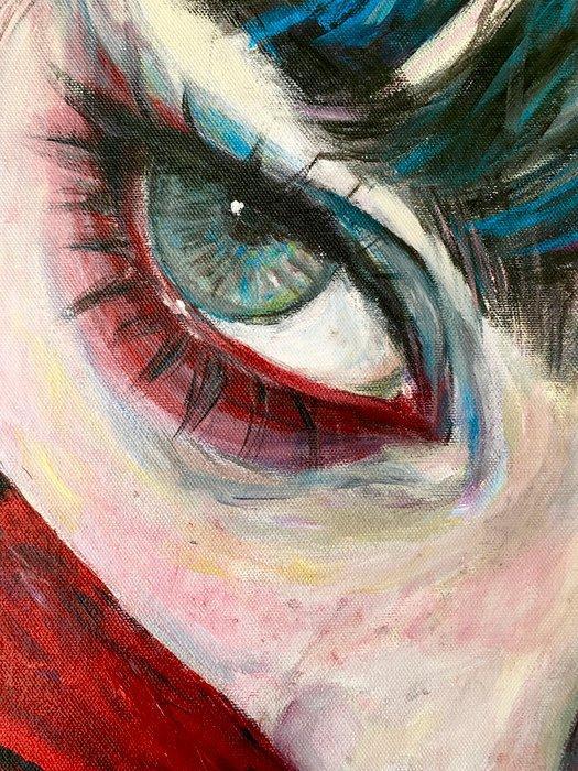 Anna Dart - Ladybug, Antiek en Kunst, Kunst | Schilderijen | Modern