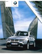 2008 BMW X3 BROCHURE DUITS, Boeken, Nieuw