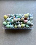 anders - Knikkers Gekleurde gespikkelde glazen vintage