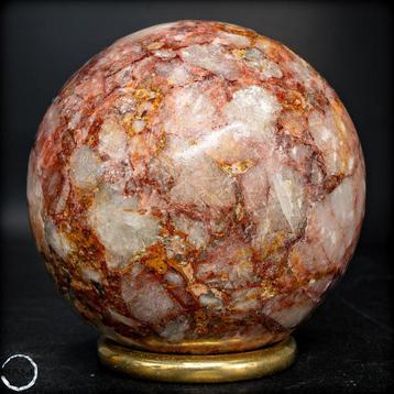 Jaspe léopard naturel de première qualité Sphère- 435.44 g
