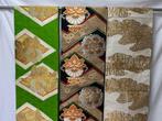 Fukuro OBI Japanse kimono gordel band set van 3 - Zijde -