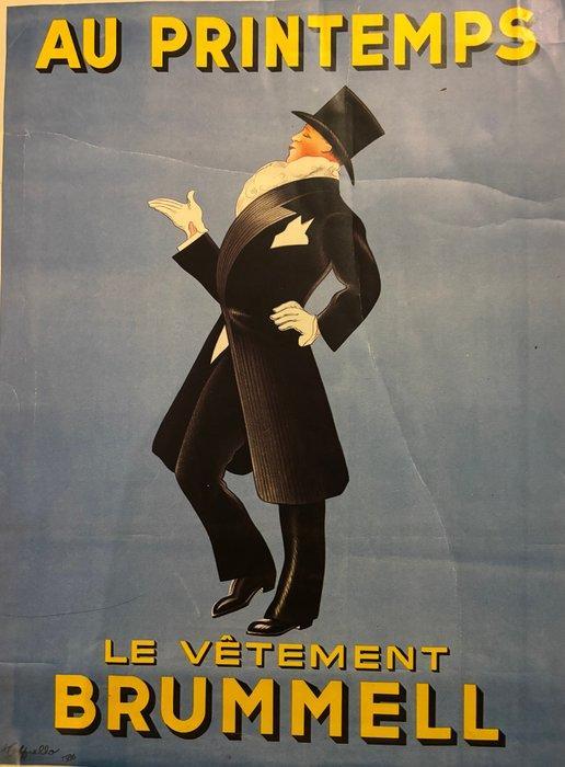 Leonetto Cappiello - Au Printemps “Le Vêtement Brummell” –, Antiek en Kunst, Kunst | Tekeningen en Fotografie