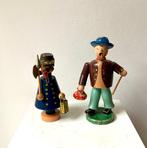 Kerstbeeldje ornament (2) - Zimmermann en Nachtwächter -, Nieuw