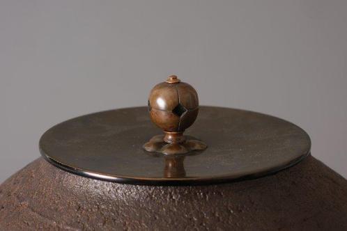bouilloire à thé en fer - Bronze, Fer (fonte) - Japon -, Antiek en Kunst, Antiek | Overige Antiek