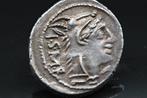 Romeinse Republiek. L. Thorius Balbus, 105 v.Chr.. Denarius