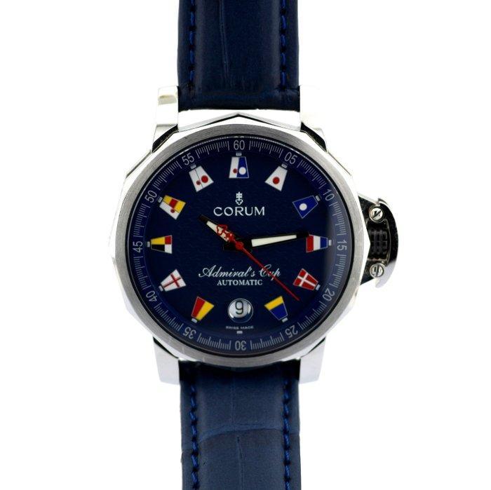 Corum - Admirals Cup - Zonder Minimumprijs - Trophy - Navy, Handtassen en Accessoires, Horloges | Heren