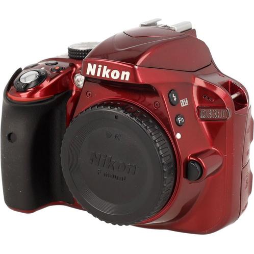 Nikon D3300 body rood occasion, TV, Hi-fi & Vidéo, Appareils photo numériques, Envoi