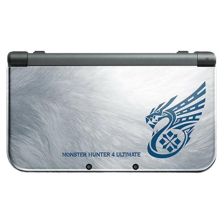 New Nintendo 3DS XL Monster Hunter 4 Ultimate Edition (Ne..., Games en Spelcomputers, Spelcomputers | Nintendo 2DS en 3DS, Zo goed als nieuw
