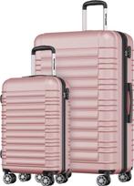 2dekans | TRVLMORE Kofferset - 2 Delig - 38L Handbagage +, Handtassen en Accessoires, Koffers, Ophalen of Verzenden, Nieuw