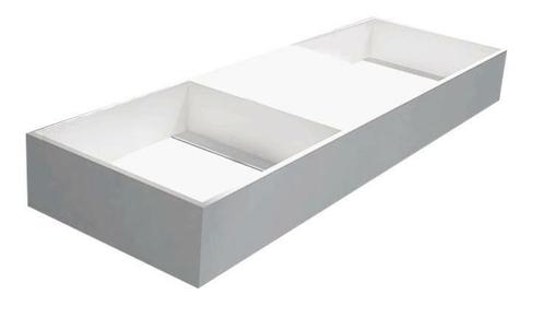Sanifun wastafel Konstantin 1200 x 450 x 150 mm, Maison & Meubles, Salle de bain | Linge de bain & Accessoires