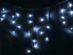 Kerstverlichting 96 LED IJsgordijn - Koud wit, Nieuw, Kabel of Snoer, Verzenden