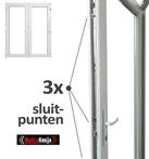 PVC Dubbele deuren met zijlichten beschikbaar