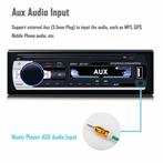 AUTORADIO BLUETOOTH USB SD AUX MP3 4x60W 1DIN ZONDER CD, Auto diversen, Autoradio's, Ophalen of Verzenden, Nieuw