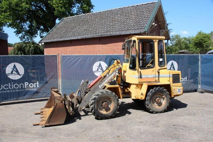 Veiling: Wiellader Zettelmeyer ZL402 Diesel 1996, Zakelijke goederen, Machines en Bouw | Kranen en Graafmachines, Ophalen